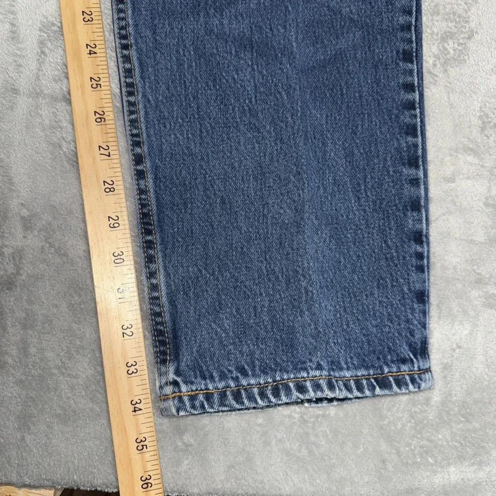 Vintage Levis 550‎ Jeans 38 x 34 Medium Wash Straight Blue Red Tab Denim